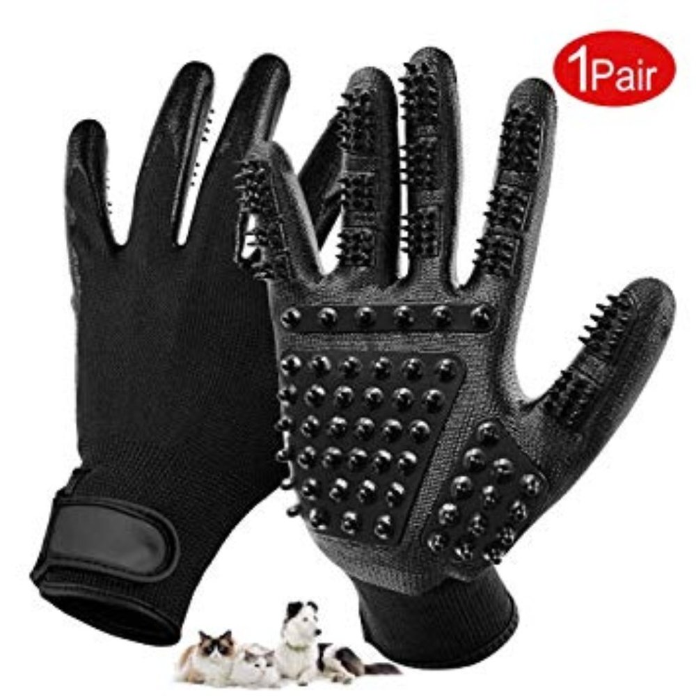 Pet Grooming shedding Gloves 1 Pair